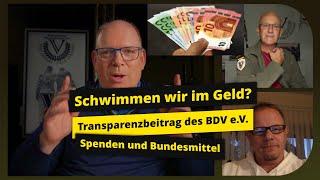 Lasst uns über Geld sprechen! Wie finanzieren wir uns? Bund deutscher Einsatzveteranen