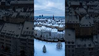 Die winterliche Stadt Bonn