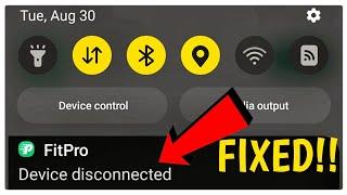 Fix FITPRO Device disconnected Problem   