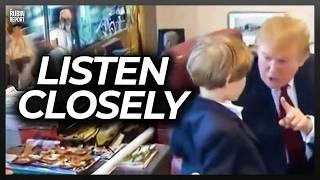 Listen Closely and You Can Hear Trump’s Advice for a Young Barron Trump