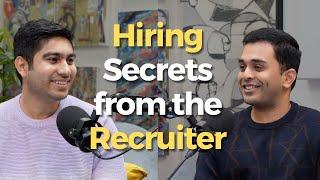 Part 1 - Hiring Secrets from Ex-Meta, Google Recruiter | How does Shortlisting happens in Tech Roles