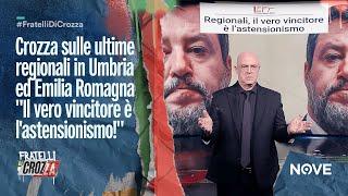 Crozza sulle ultime regionali in Umbria ed Emilia Romagna "Il vero vincitore è l'astensionismo!"