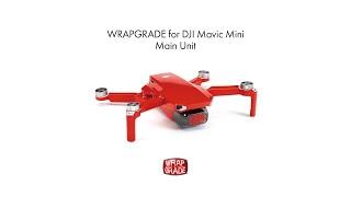 Wrapgrade for Mavic Mini and DJI Mini 2 | 貼り方 / Pasting instruction