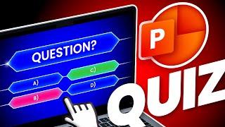 PowerPoint Interactive Quiz Tutorial  FREE Template!