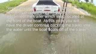 How to Unload and Load Your Pontoon Boat on the Boat Trailer