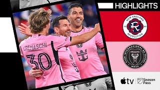 New England Revolution vs. Inter Miami CF | Full Match Highlights | April 27, 2024