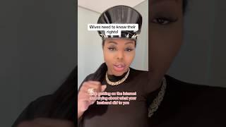 Wives! Tap in. Full video on my channel or on TikTok.