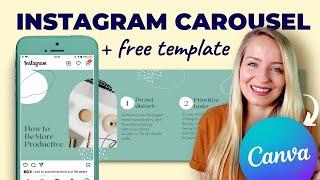 Create and Post a Stunning Instagram Carousel Post (Canva Tutorial)