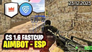 Counter Strike 1.6  FASTCUP GameGuard - AIMBOT + ESP - MISC - All Bypass - Proof Video!!