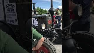 LANZ BULLDOG tractor show