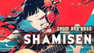 𝐒𝐇𝐀𝐌𝐈𝐒𝐄𝐍 【三味線】 Japanese Modern Fusion - Drum & Bass | Background Music for Studying/Driving