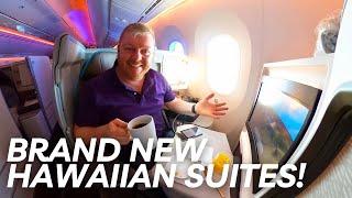 Flying Hawaiian Airlines  UNIQUE 787 First Class to Honolulu!