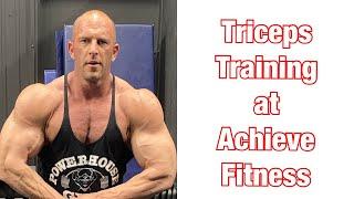 Triceps Training at Achieve Fitness!