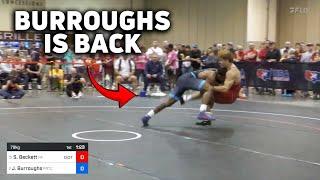 Jordan Burroughs' First Match At The 2024 World Team Trials