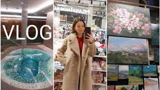 VLOG. Отдых в спа, ярмарка искусства в Академии художеств, бюджетные находки в Sinsay