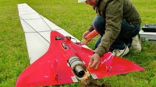 FASTEST RC TURBINE MODEL JET IN ACTION !!! 700KMH 435MPH / FLIGHT DEMONSTRATION !!!