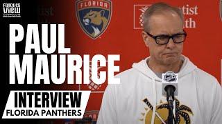 Paul Maurice Shares First Thoughts on Edmonton Oilers vs. Florida Panthers Stanley Cup Rematch