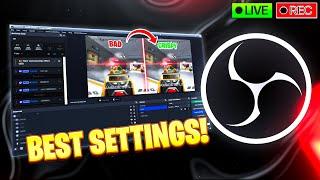 The BEST OBS Settings for Streaming & Recording Games in CRISPY QUALITY (NO LAG) (Full Guide)