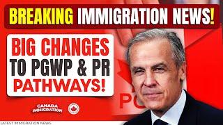 Breaking Immigration News! Big Changes to PGWP & PR Pathways! International Students in Canada