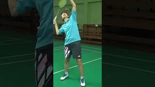 สอนตั้งท่าตีแบดมินตัน เบสิคแบดมินตัน #badminton #jongnow #badmintonlovers