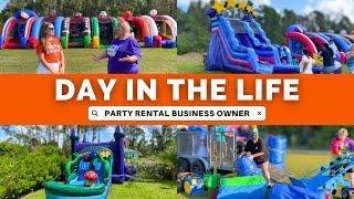 Party Rental Business Owner Tips | Day in the Life #4