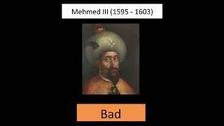 All Ottomans Sultans Ranking (OLD VERSION) - From Osman to Mehmed VI