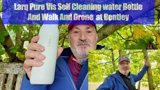 Larq Pure Vis Self Cleaning Water Bottle and Walk and Drone at Bentley