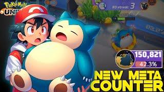 22 KILLS !!! SNORLAX IS PERFECT COUNTER OF NEW SPEEDSTER META  | POKEMON UNITE