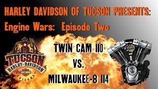 Engine Wars Episode Two: Twin Cam 110 vs. Milwaukee Eight 114