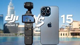 DJI Pocket 3 vs iPhone 15 Pro Max Camera Comparison