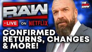 MAJOR WWE Raw on Netflix News! Major Returns Confirmed, Changes & More Wrestling News!