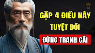 Ở Đời Có 4 Thứ Tuyệt Đối KHÔNG TRANH CÃI Cứ Để NHÂN QUẢ Trả Lời