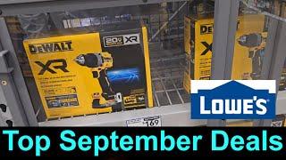 Top Deals For September 2024 @ Lowes