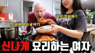 미국남편한테 ”맛있다“ 강요 했다가 못들을말 들음… | 두부조림 이거 하나면 평생 레시피 필요없음 | 라구 파스타, 회덮밥