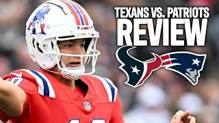 Texans vs. Patriots Week 6 Game Review | PFF