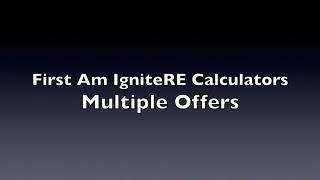 IgniteRE Multiple Offers