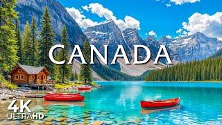 CANADA 4K – Untouched Wilderness and Majestic Landscapes with Relaxing Music | 4K Video Ultra HD