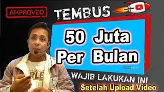 TEMBUS 50 JT PER BULAN, BEGINI CARA UPLOAD VIDEO KE YOUTUBE YANG BENAR