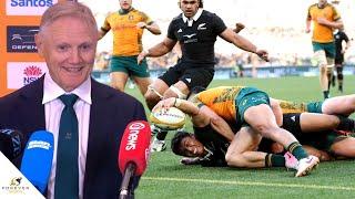 Joe Schmidt's HONEST Reaction to Wallabies loss to All Blacks!