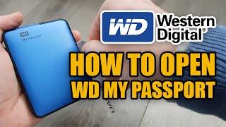  WD My Passport. Как открыть Western Digital Elements внешний диск