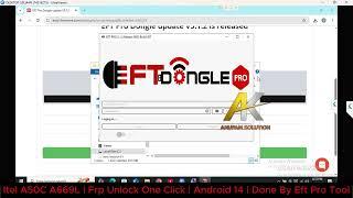 Itel A50C A669L FRP Unlock One Click | Android 14 | EFT Pro Tool Success