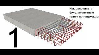 Как рассчитать нагрузки на фундамент – МОНОЛИТНАЯ ПЛИТА (1 часть)