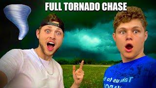 Intense Tornado Chase | FULL CHASE