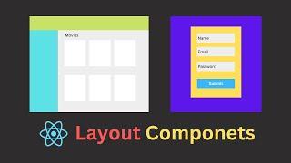 How to create a layout component using React JS