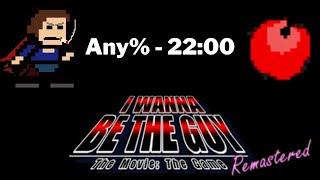 I Wanna Be the Guy Remastered Any% Speedrun 22:00 [Former WR]