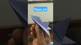 paper jet . #youtubeshorts #shorts #paperplane #papercraft