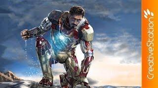 Iron Man - Speed Painting (#Photoshop) | CreativeStation