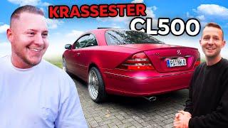 Habe den AUFFÄLLIGSTEN CL500 Deutschlands von ​⁠@Maeximiliano gekauft (PINK AUF 20ZOLL CHROM)