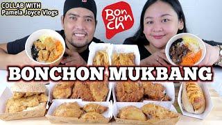 BONCHON MUKBANG | KOREAN STYLE FRIED CHICKEN | MUKBANG PHILIPPINES | COLLAB w/ @pjfoodie6866