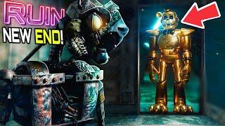 NEW FNAF Ruin END: Cassie FINDS GOLDEN GLAMROCK FREDDY & it's EMOTIONAL! (Security Breach)